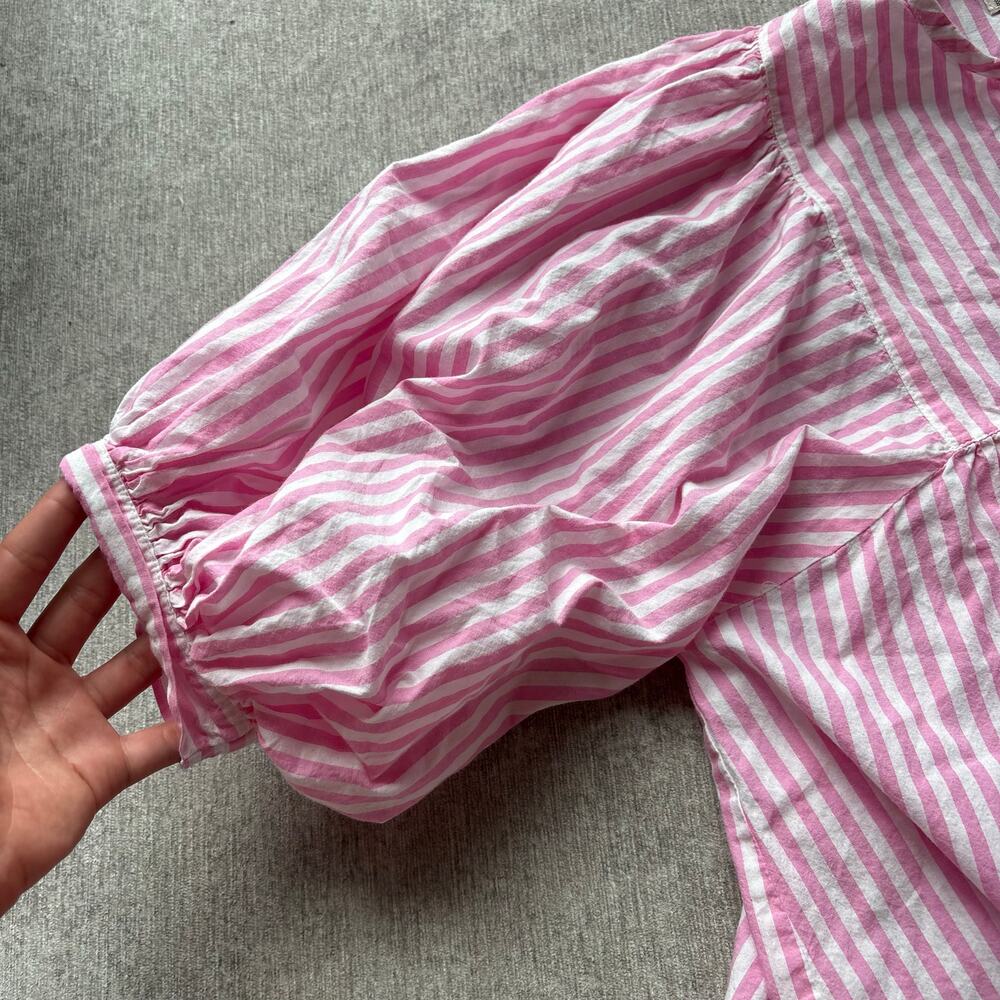 Mille Pink Stripe Cotton Set - Picture 4 of 6